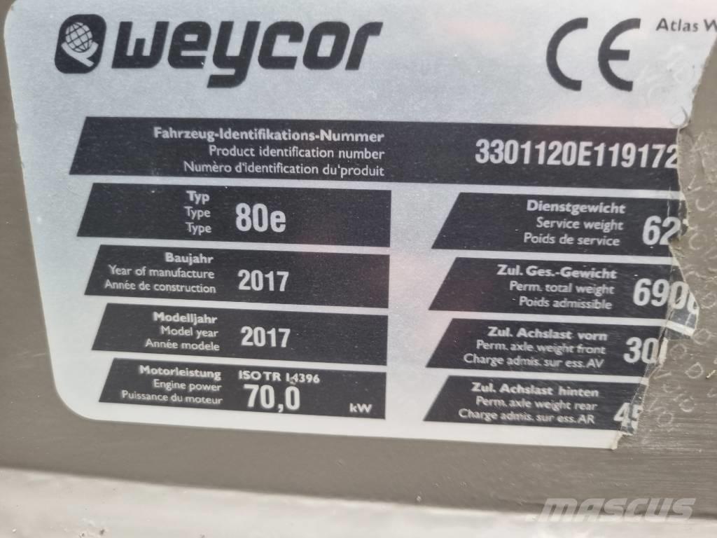 Atlas AR 80 Iekrāvēji uz riteņiem