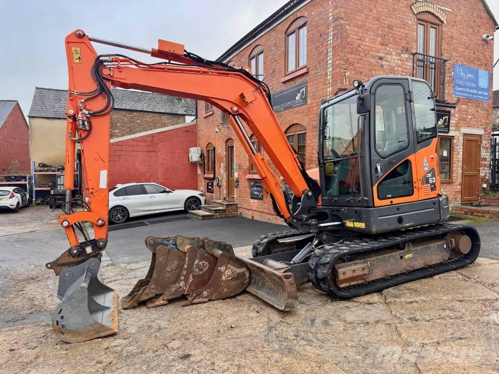Doosan DX 63 R Mini ekskavatori < 7 t