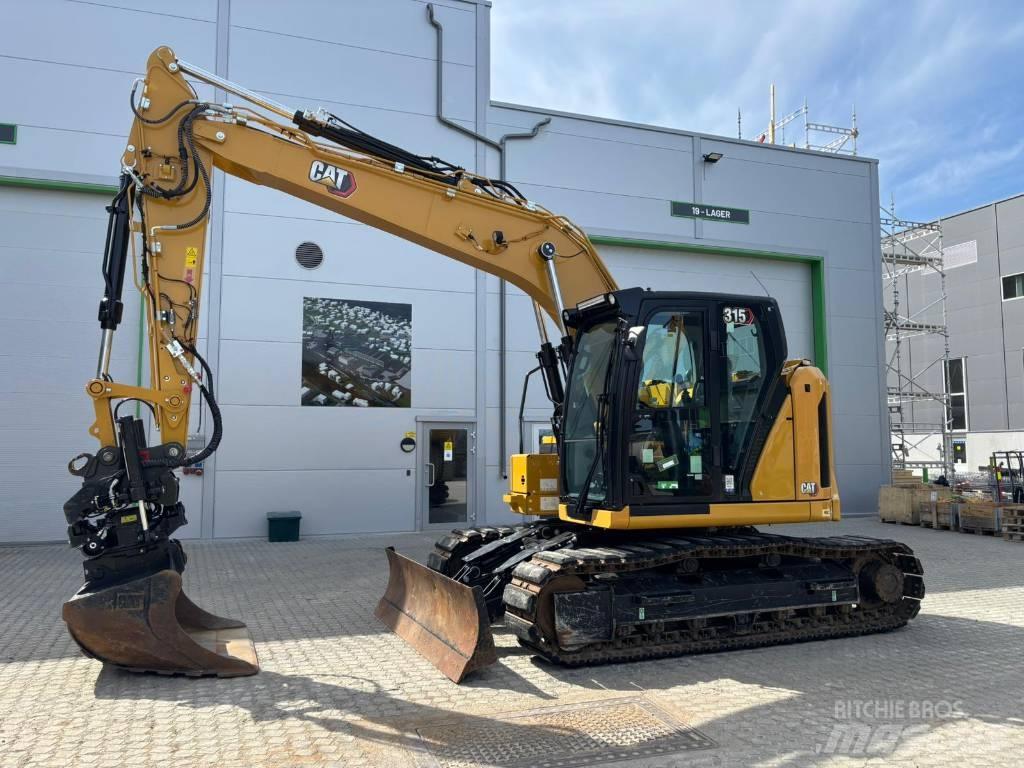 CAT 315 07C Kāpurķēžu ekskavatori