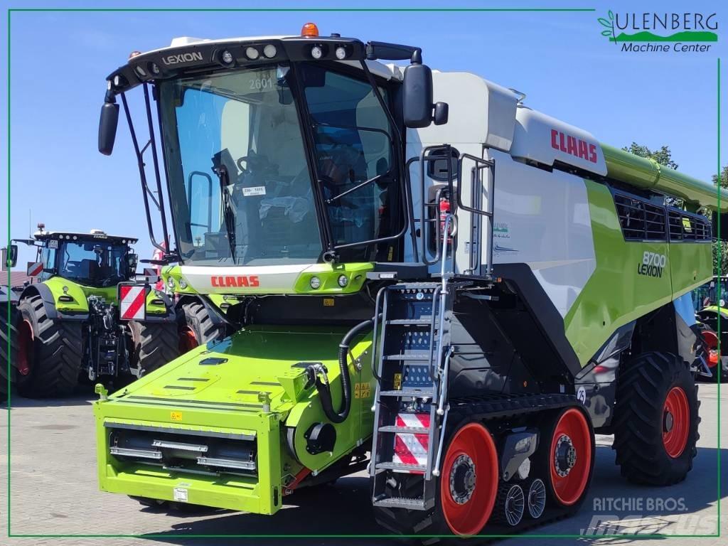 CLAAS Lexion 8700 TT Ražas novākšanas kombaini