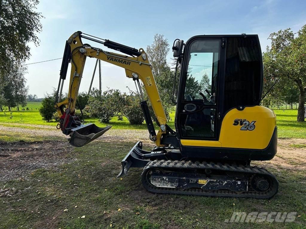 Yanmar SV26 Mini ekskavatori < 7 t