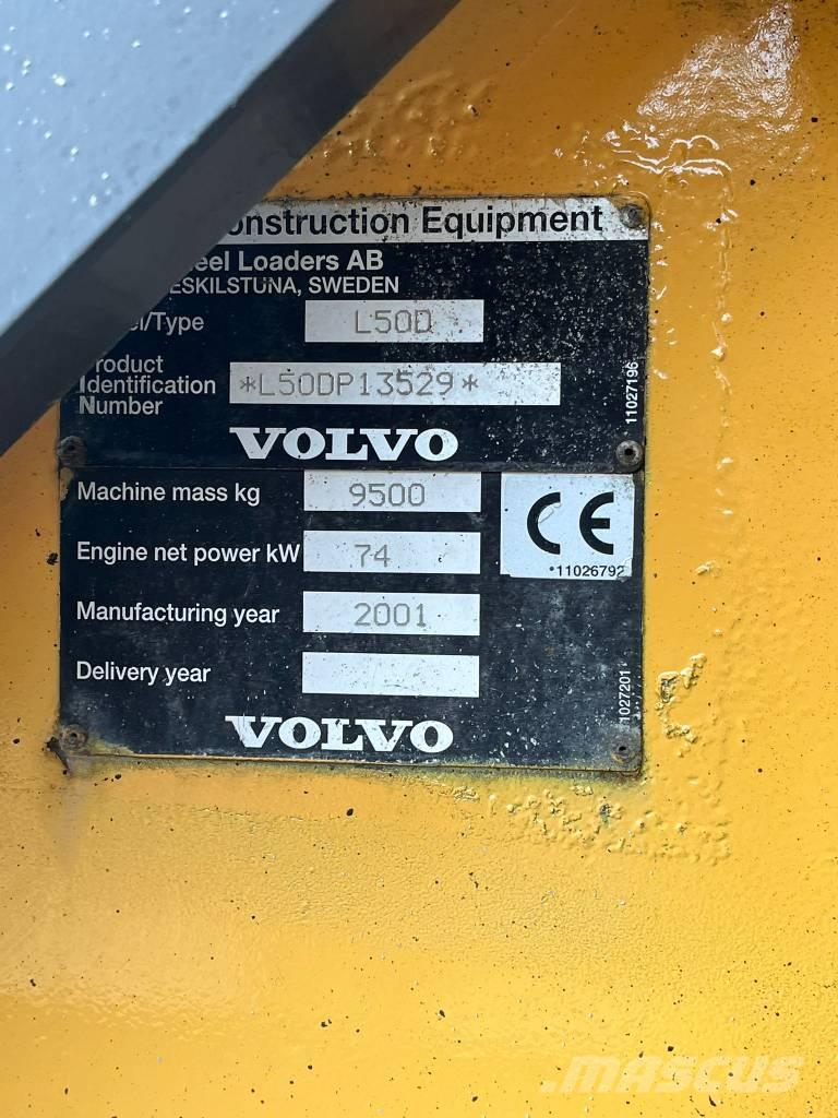 Volvo L 50 D Iekrāvēji uz riteņiem
