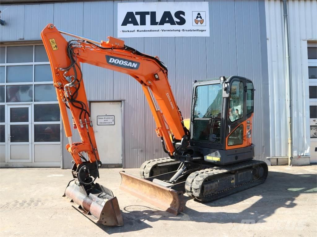 Doosan DX63-3 Mini ekskavatori < 7 t