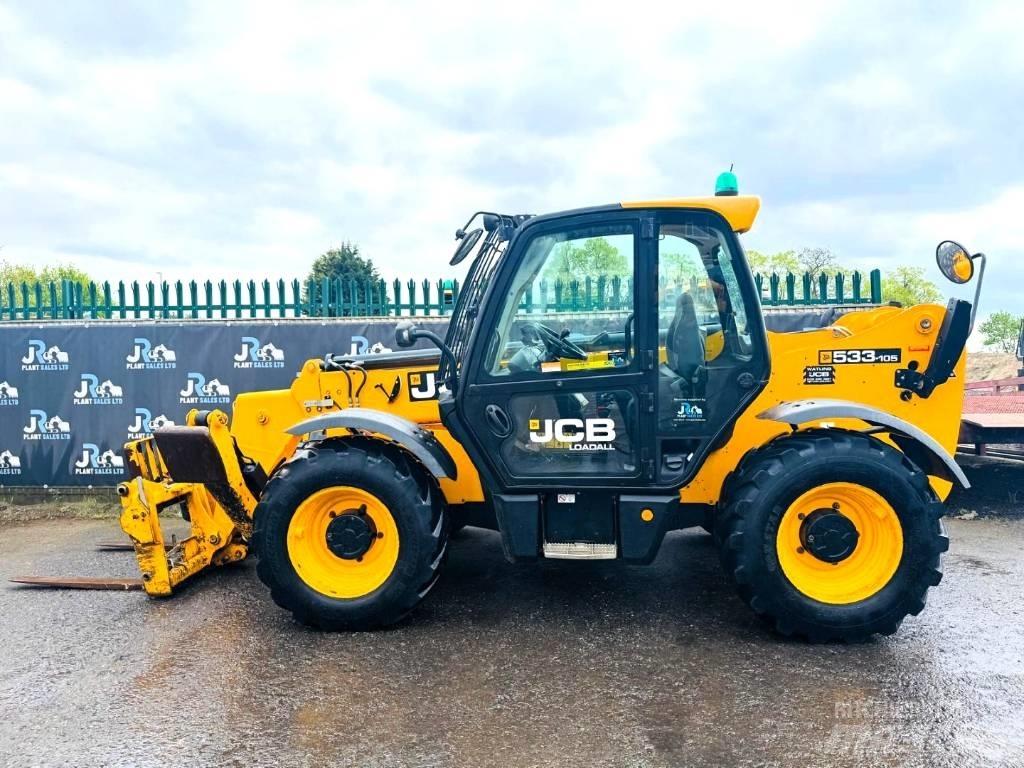 JCB 533-105 Teleskopiskie manipulatori