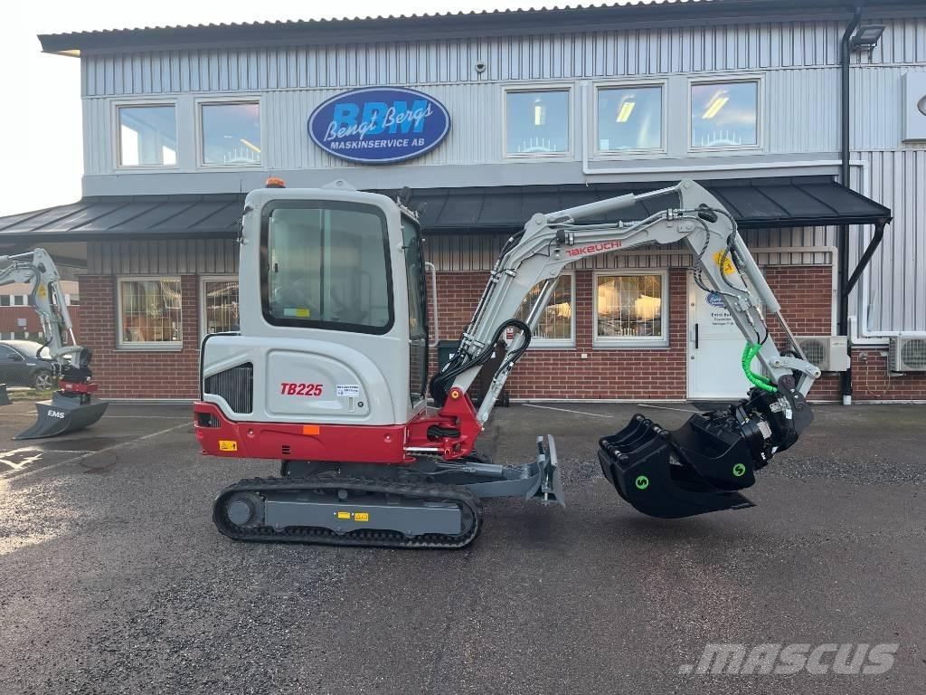 Takeuchi TB 225 Mini ekskavatori < 7 t
