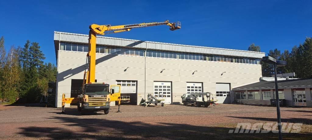 Scania P124 GB Pacēlāji uz automašīnas bāzes