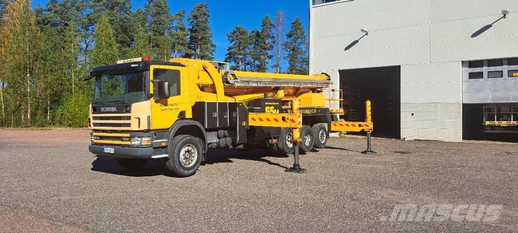 Scania P124 GB Pacēlāji uz automašīnas bāzes