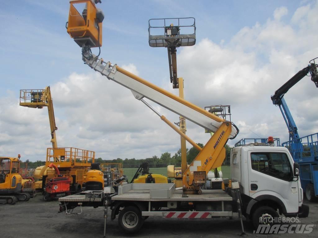 Multitel MT 202 DS Pacēlāji uz automašīnas bāzes