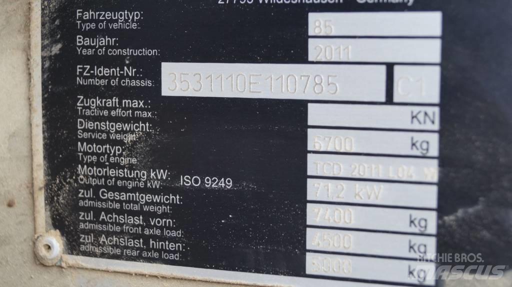 Atlas AR 85 Iekrāvēji uz riteņiem