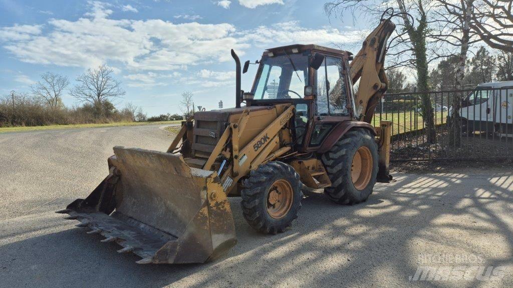 CASE 580 K Turbo Ekskavatori-iekrāvēji