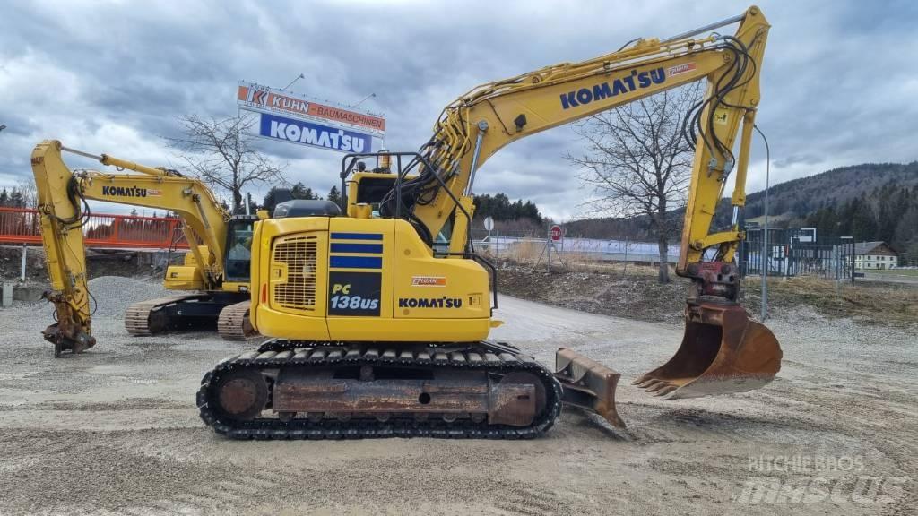 Komatsu PC 138 US-11 Kāpurķēžu ekskavatori