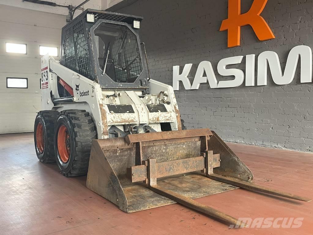 Bobcat 853 Lietoti riteņu kompaktiekrāvēji