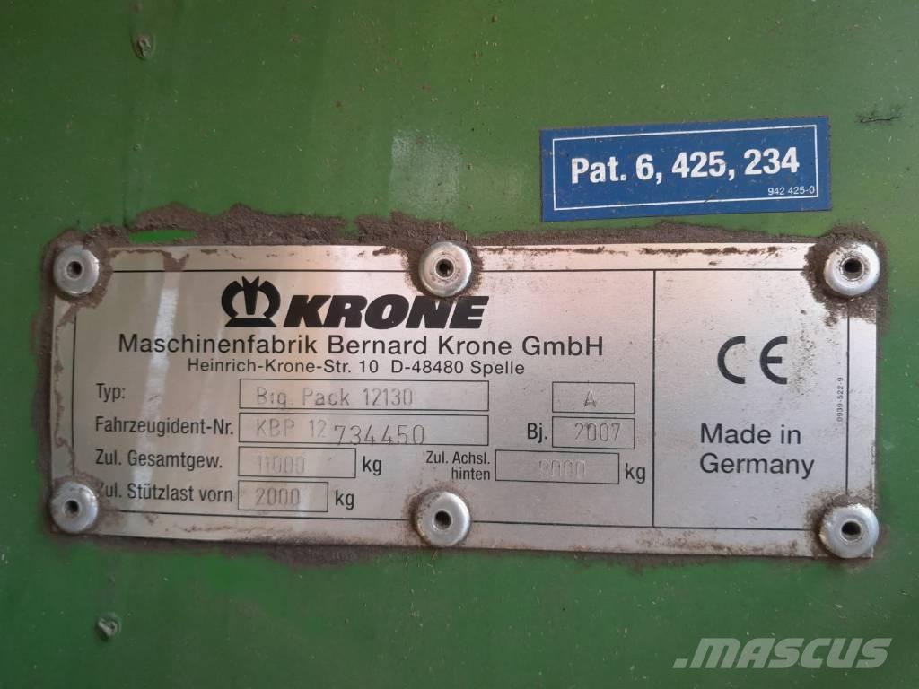 Krone Big Pack 12130 Ķīpu preses