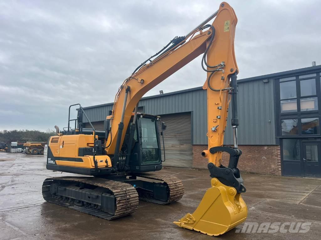 Hyundai HX 140 L Kāpurķēžu ekskavatori