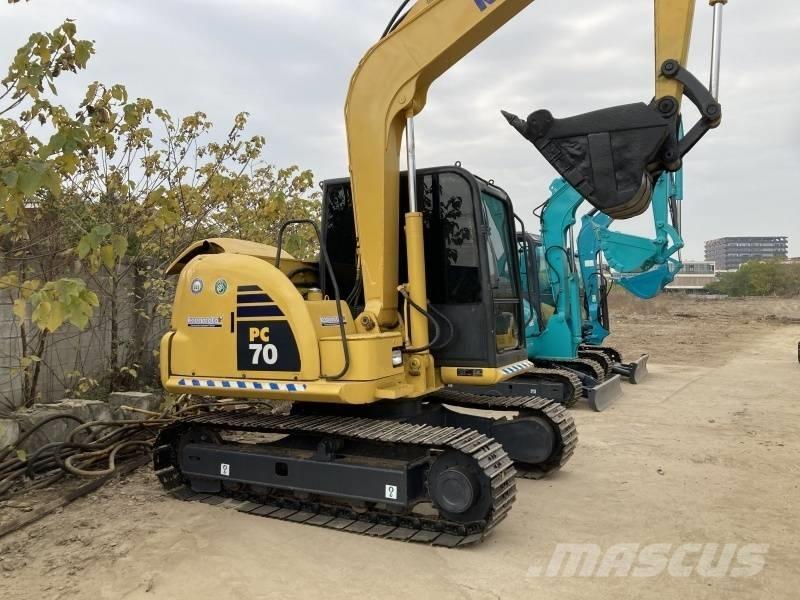 Komatsu PC 70-8 Kāpurķēžu ekskavatori