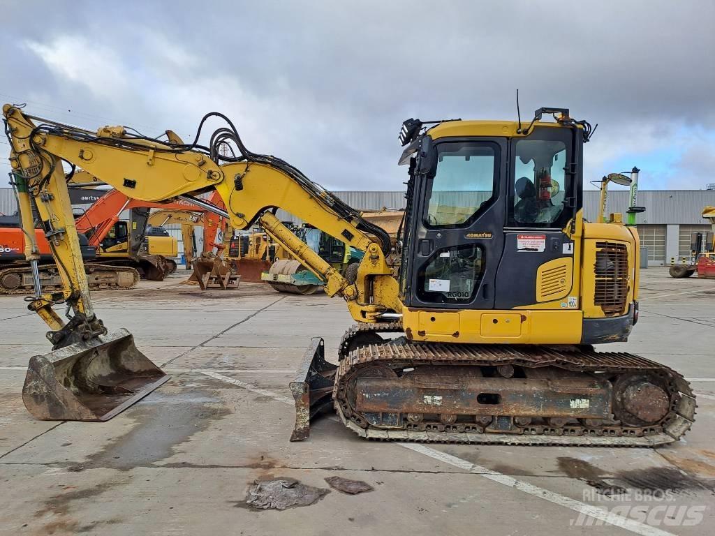Komatsu PC118MR-8 Kāpurķēžu ekskavatori