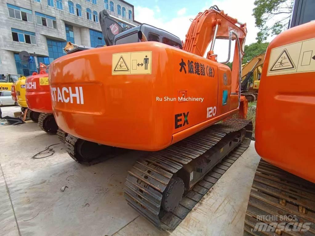 Hitachi EX 120 Kāpurķēžu ekskavatori