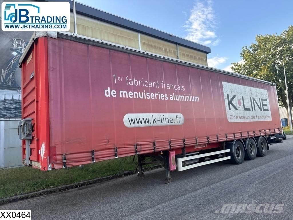 Fruehauf Tautliner Tents puspiekabes