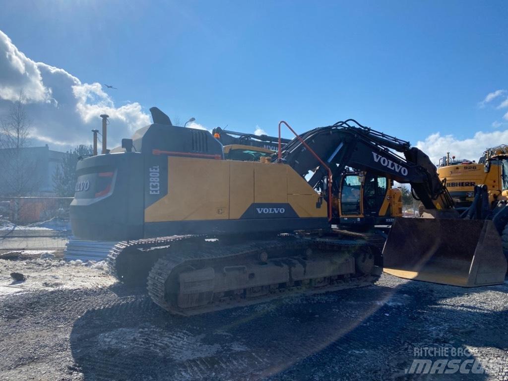 Volvo EC380EL Kāpurķēžu ekskavatori