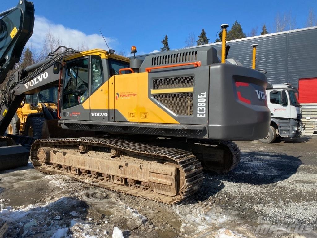 Volvo EC380EL Kāpurķēžu ekskavatori