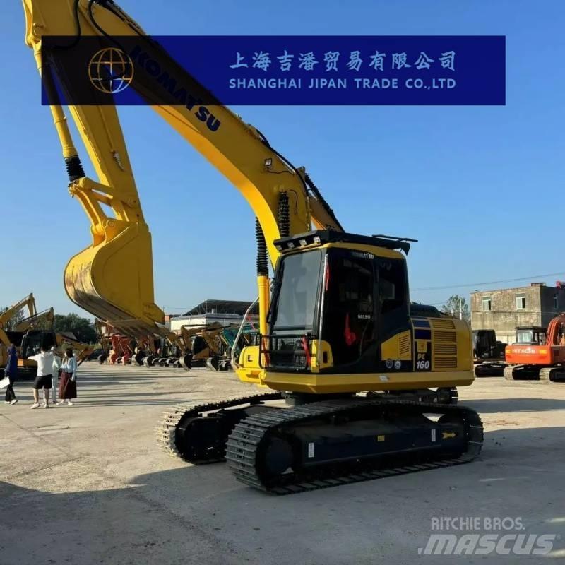 Komatsu PC 160 Kāpurķēžu ekskavatori