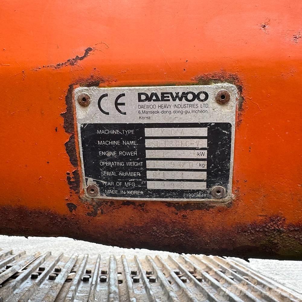 Daewoo 130LC Kāpurķēžu ekskavatori