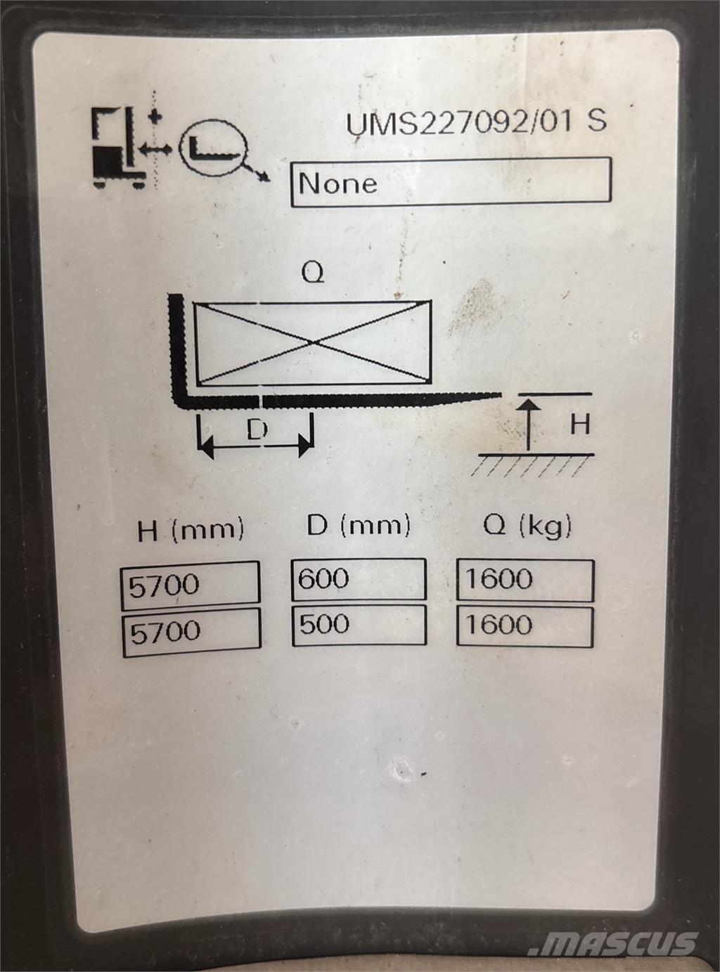 Atlet UMS160 Lielaugstuma pārvadātājs