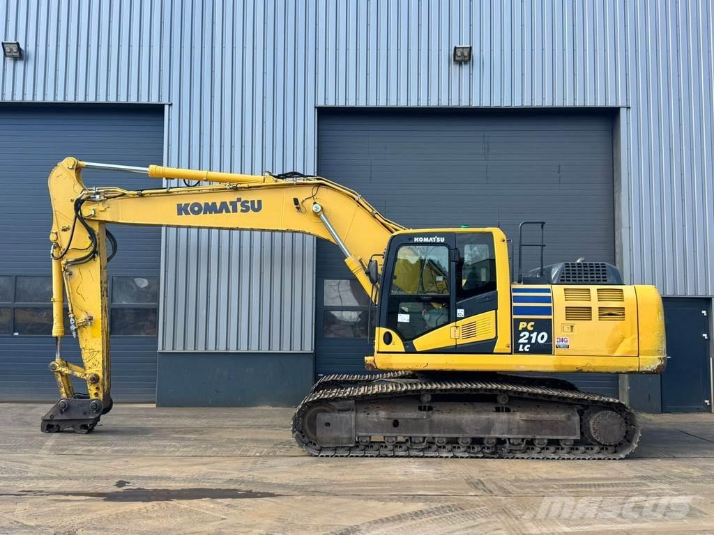 Komatsu PC210LC-10 Kāpurķēžu ekskavatori