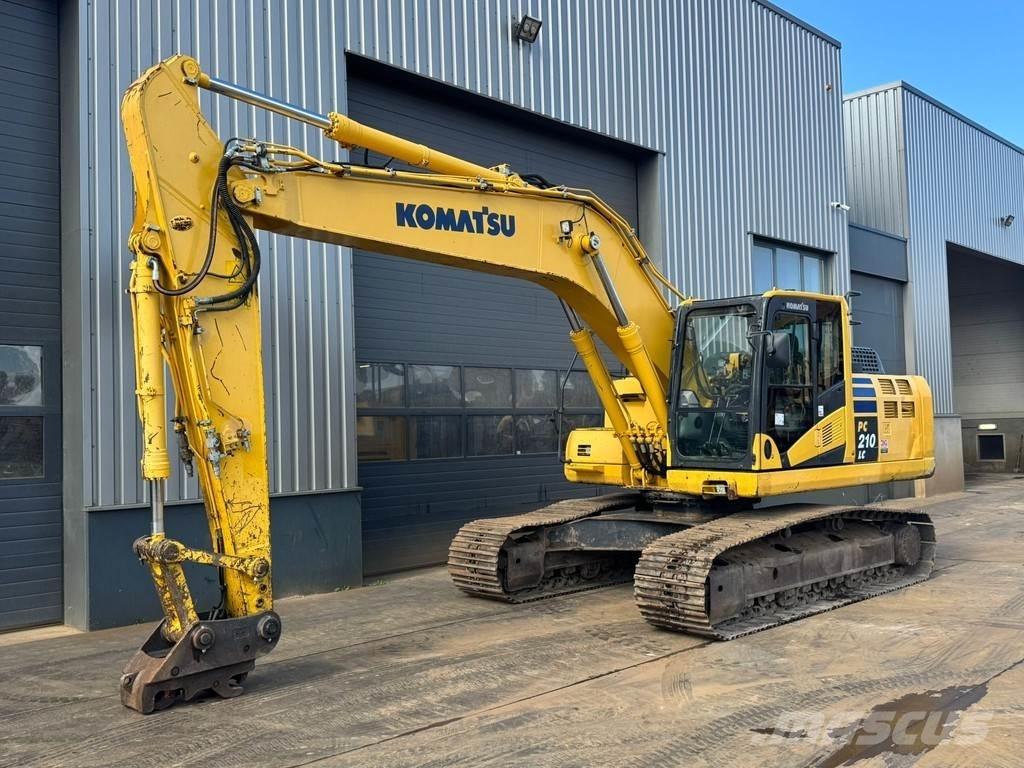 Komatsu PC210LC-10 Kāpurķēžu ekskavatori
