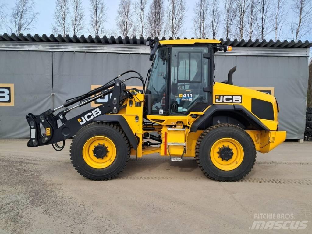 JCB 411HT SV Iekrāvēji uz riteņiem