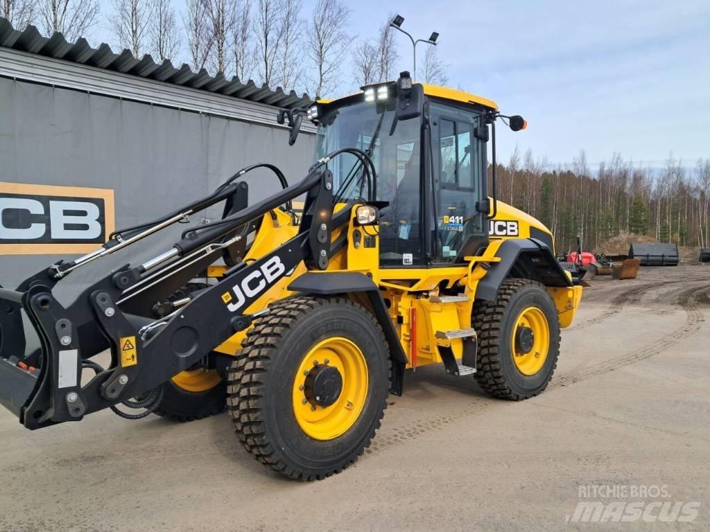 JCB 411HT SV Iekrāvēji uz riteņiem