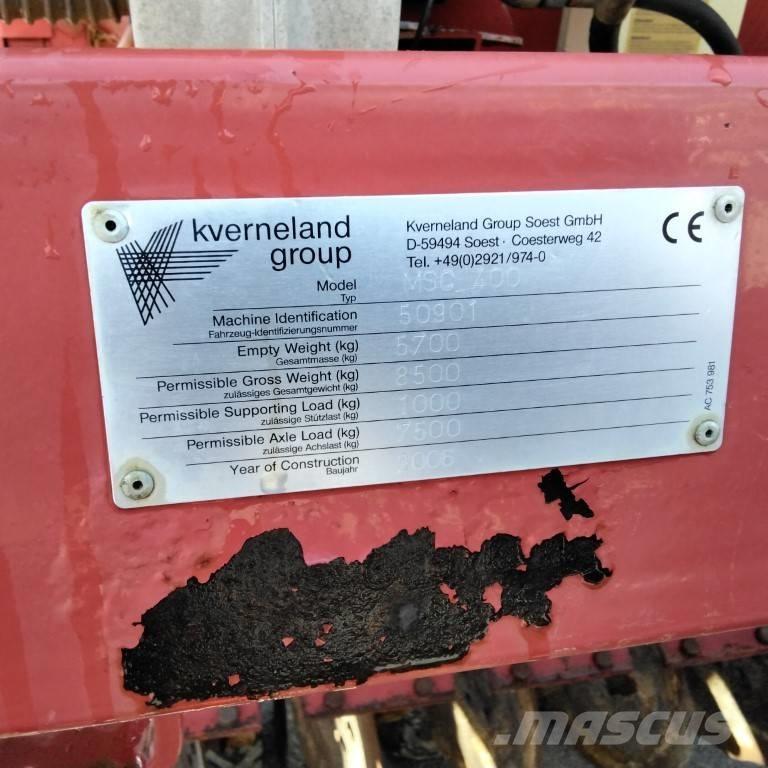 Kverneland MSC 400 Sējmašīnas