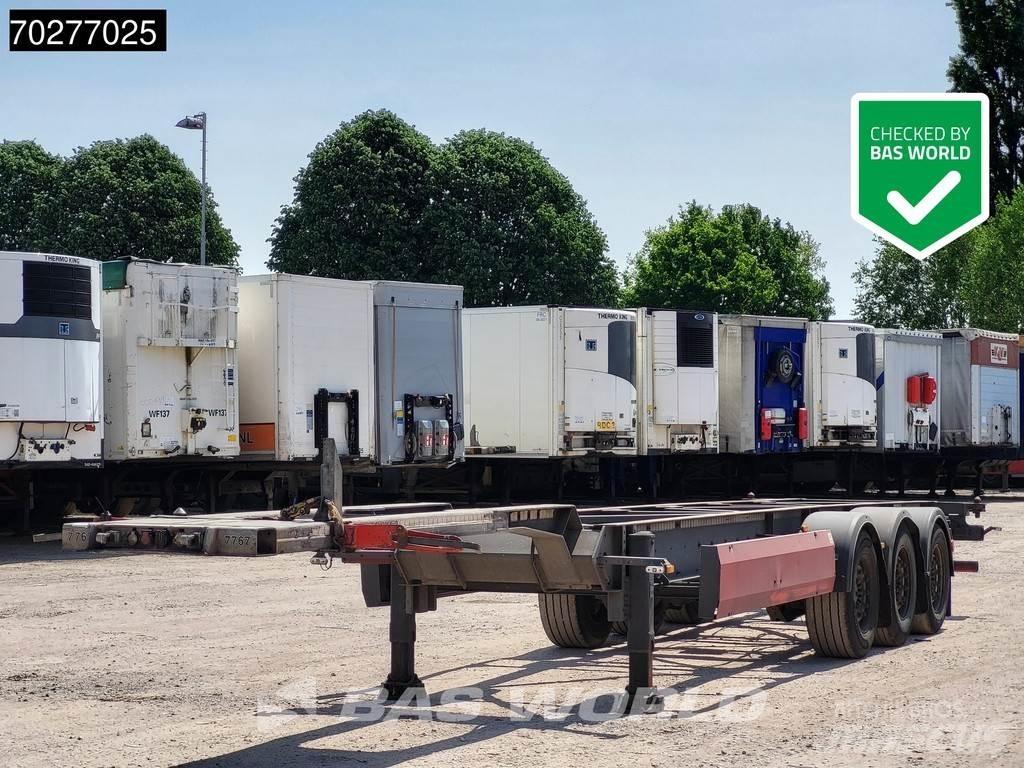 Van Hool 3 axles Konteinertreileri