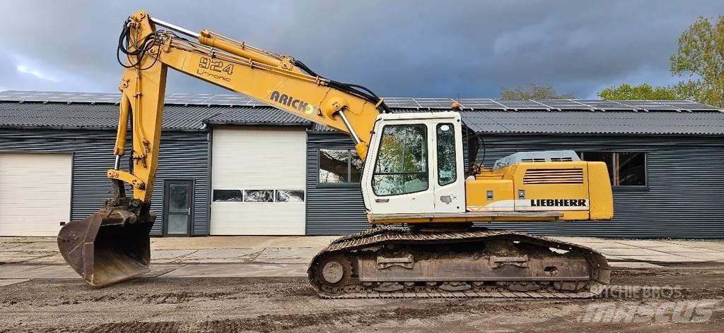 Liebherr R924 Kāpurķēžu ekskavatori