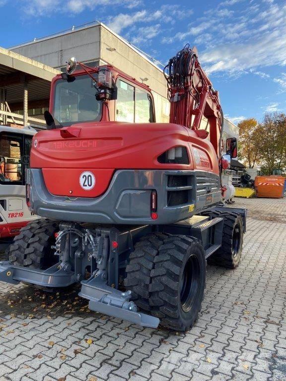 Takeuchi TB 395 W Ekskavatori uz riteņiem