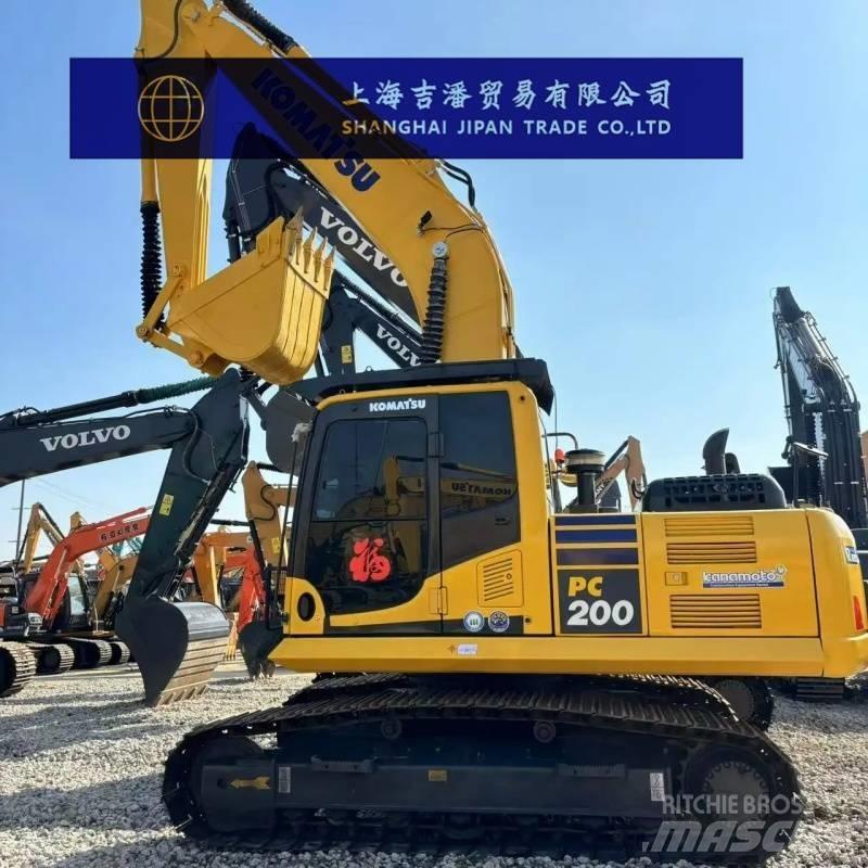 Komatsu PC 200 Kāpurķēžu ekskavatori