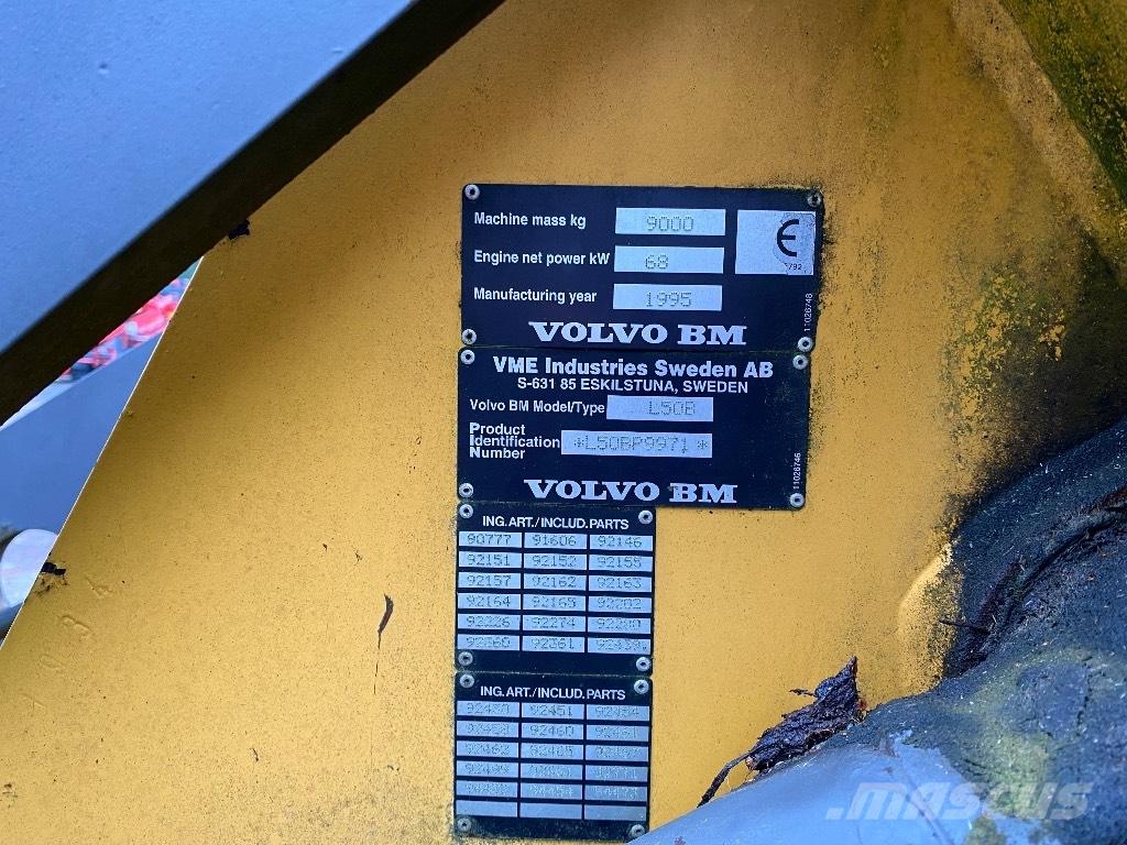 Volvo BM L 50 Multifunkcionālie iekrāvēji