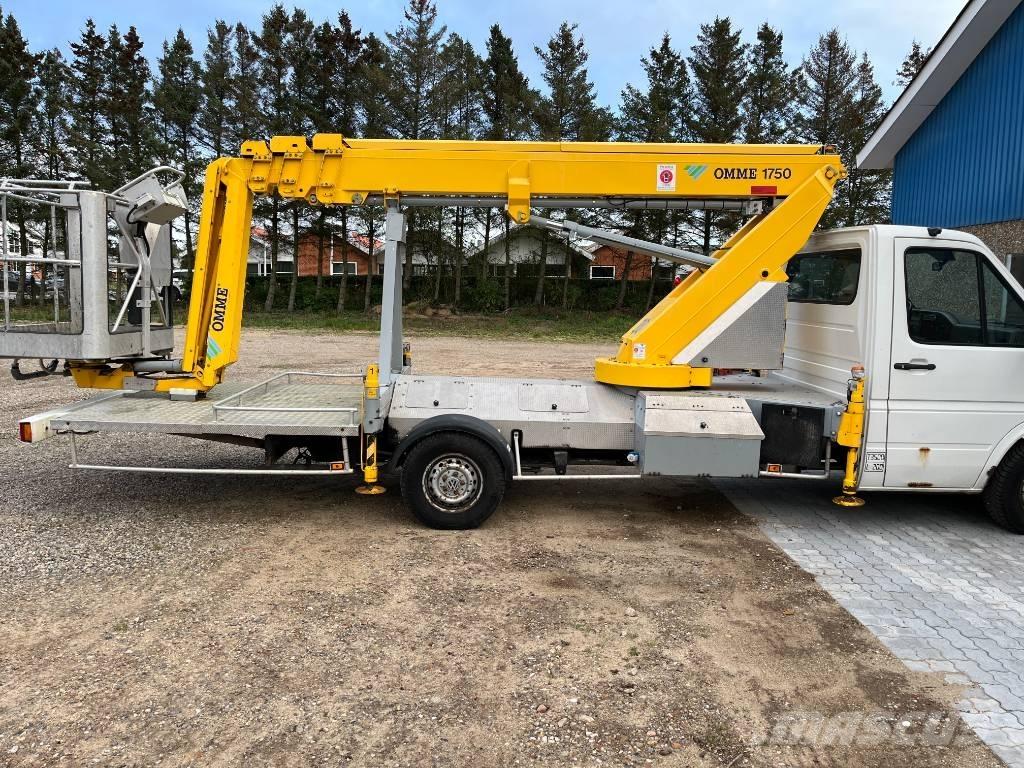 Omme 1750ETZJ Pacēlāji uz automašīnas bāzes