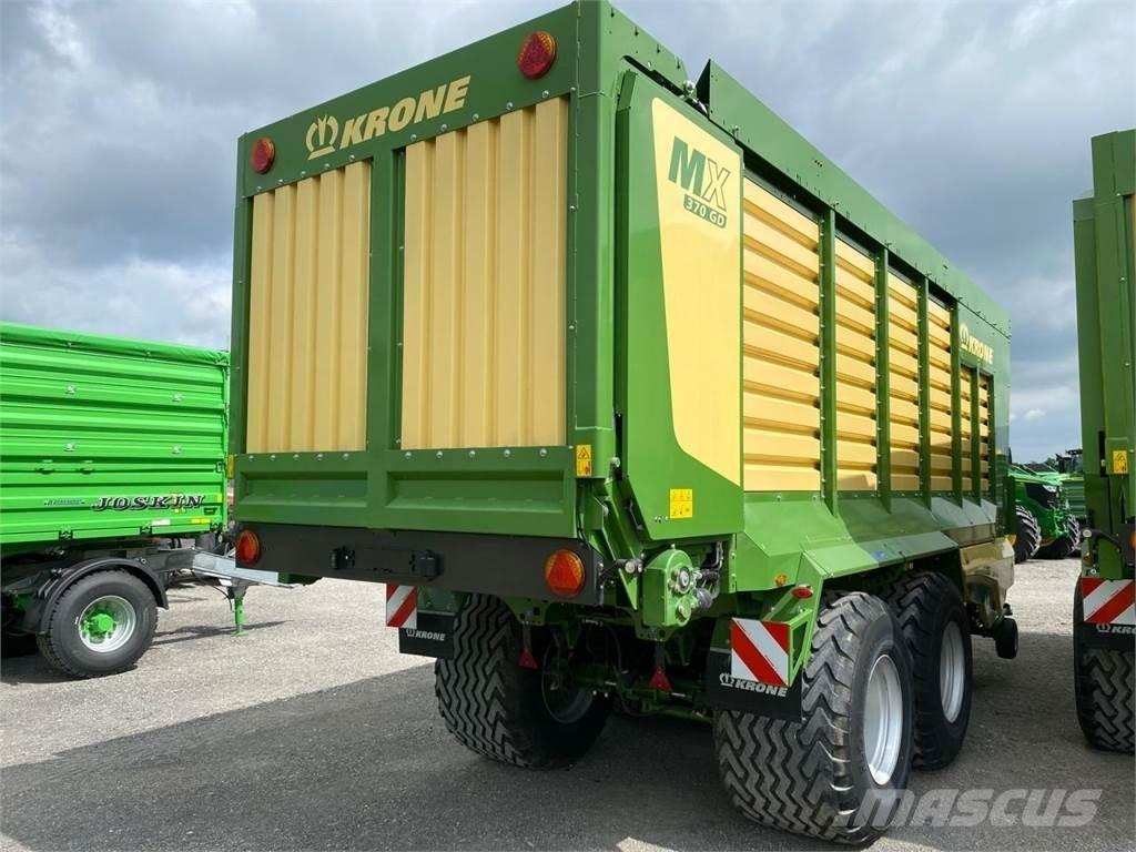 Krone MX 370 GD Savācējpiekabes