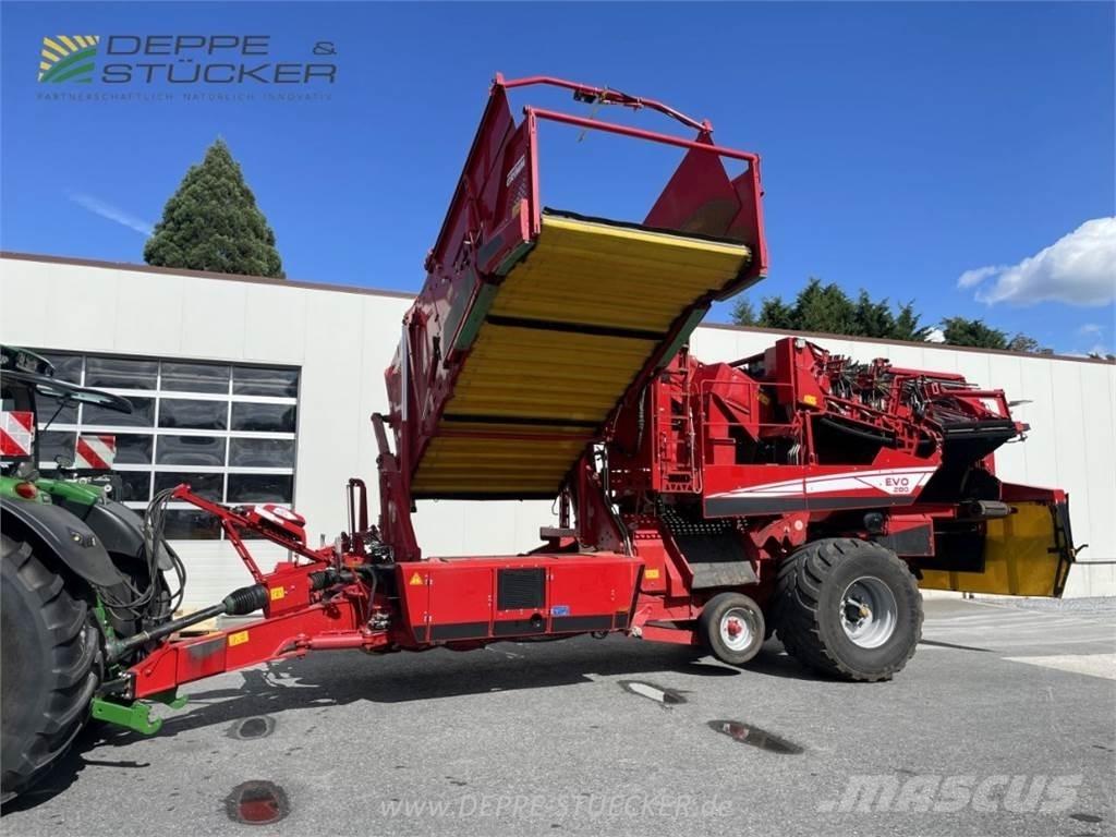 Grimme EVO 280 Sīpolu novākšanas kombaini