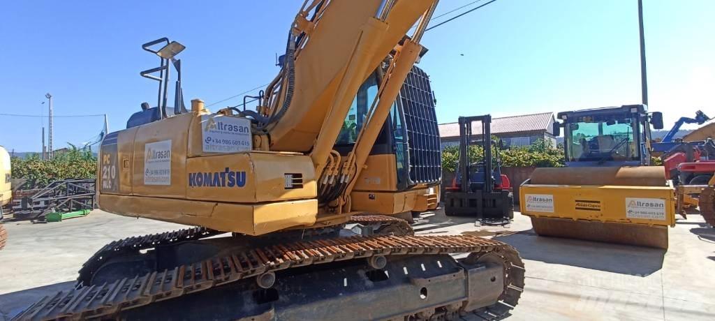 Komatsu PC 210 NLC-8 Kāpurķēžu ekskavatori