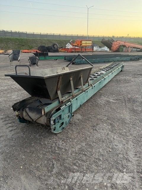Metso 400x5200 mm Atkritumu konveijeri