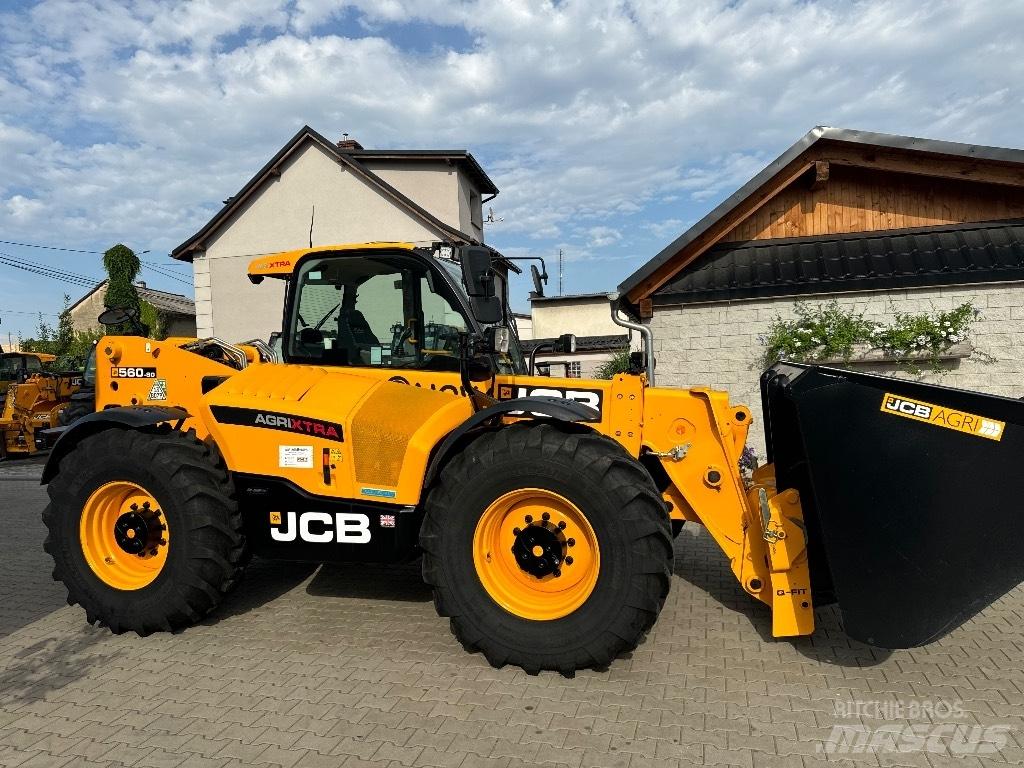 JCB 560-80 AGRI XTRA Teleskopiskie manipulatori