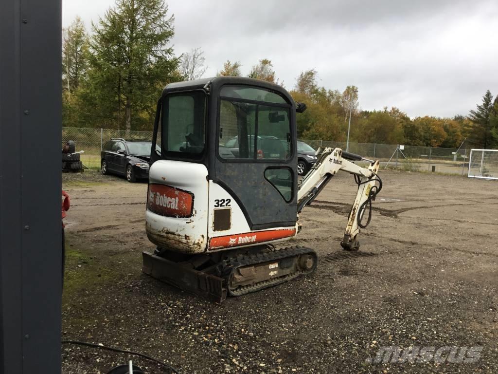 Bobcat 322 G Mini ekskavatori < 7 t