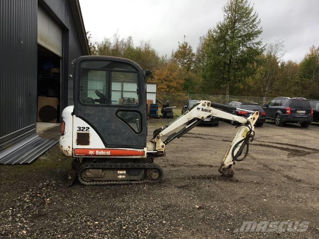 Bobcat 322 G Mini ekskavatori < 7 t