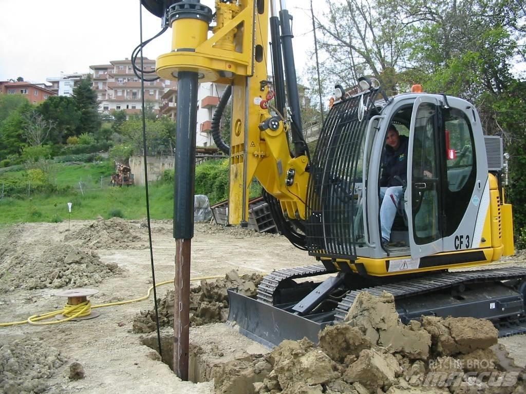 Tescar CF3 DW Vibrējošie pāļu dzinēji