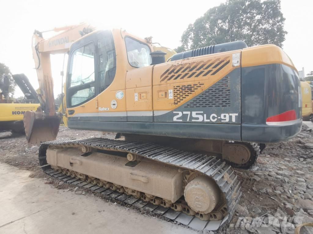 Hyundai R 275LC-9T Kāpurķēžu ekskavatori
