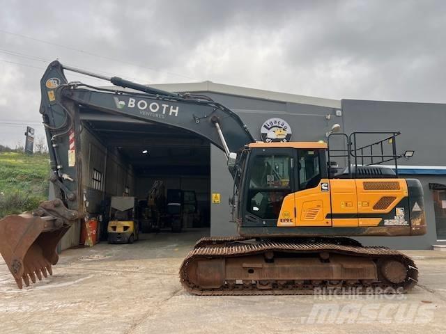 Hyundai hx220AL Kāpurķēžu ekskavatori