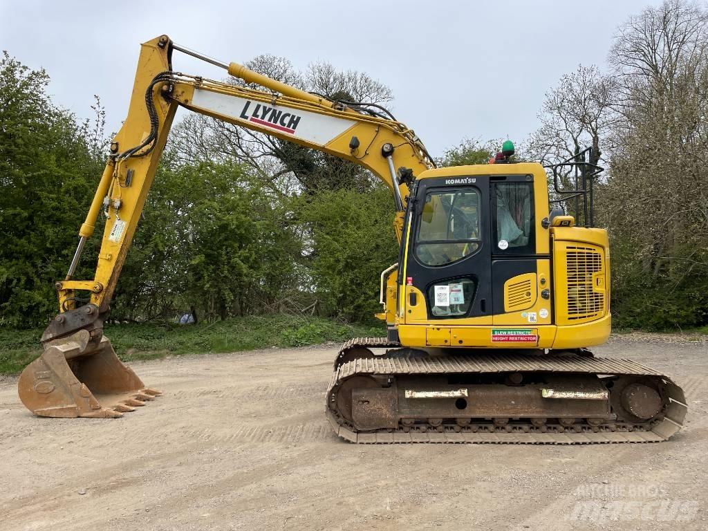 Komatsu PC 138 Kāpurķēžu ekskavatori