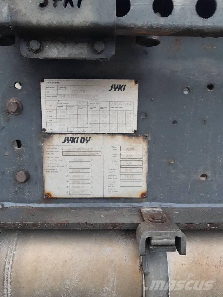 Jyki V52-T0 Kokvedēju piekabes